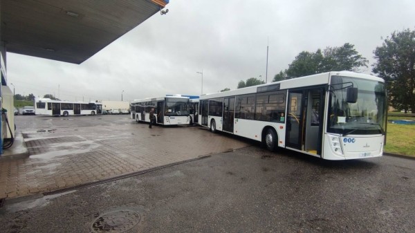 4 новых автобуса прибудут сегодня в Брест