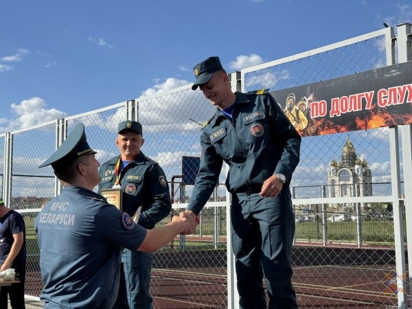 Определен сильнейший пожарный-спасатель в Брестской области Определен сильнейший пожарный-спасатель в Брестской области