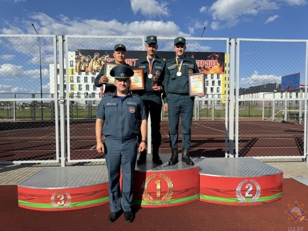 Определен сильнейший пожарный-спасатель в Брестской области Определен сильнейший пожарный-спасатель в Брестской области