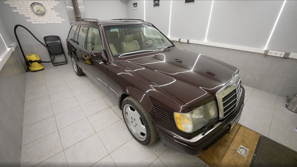 «Эту машину нельзя продавать». Белорус о Mercedes-Benz S124 1986 г. в.