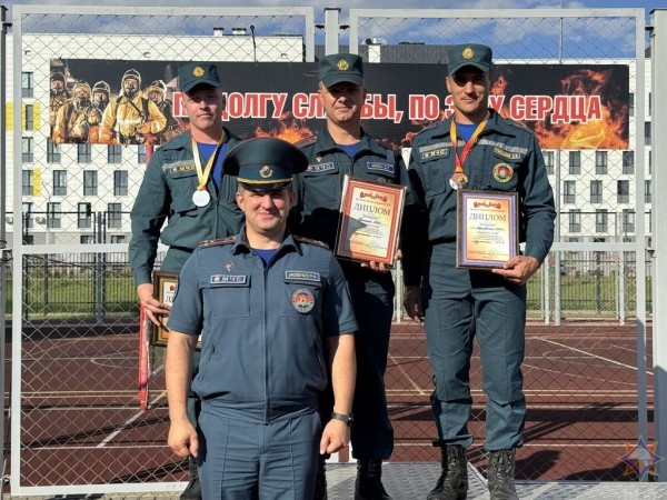Определен сильнейший пожарный-спасатель в Брестской области Определен сильнейший пожарный-спасатель в Брестской области