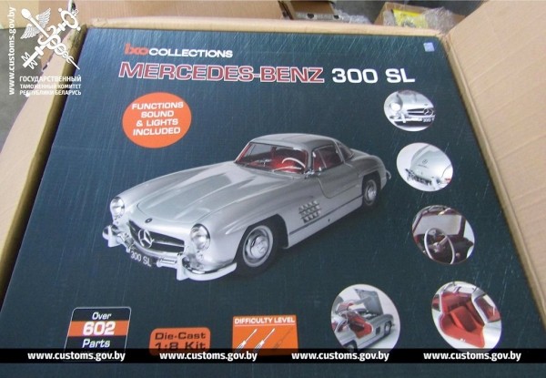 На границе с Польшей задержали партию коллекционных моделей авто На границе с Польшей задержали партию коллекционных моделей авто