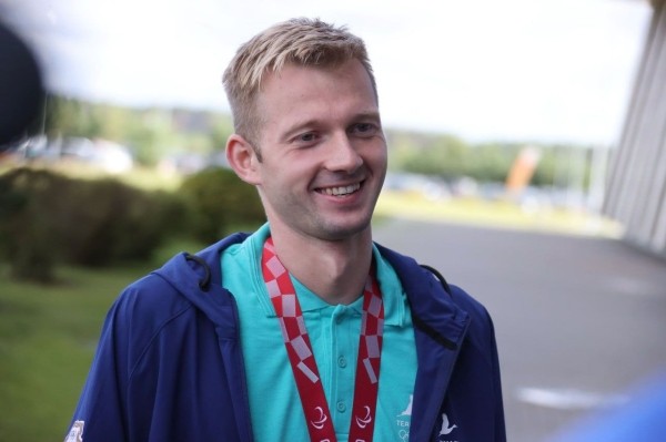 Белорусский пловец Игорь Бокий завоевал золотую медаль на Паралимпиаде в Париже