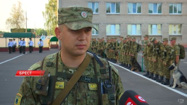 Лучшую тревожную группу среди органов пограничной службы определяют в Бресте Лучшую тревожную группу среди органов пограничной службы определяют в Бресте