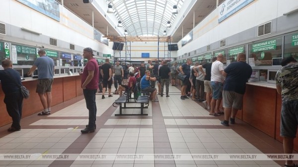 Новый инспекционно-досмотровый комплекс монтируют в пункте пропуска «Козловичи» Новый инспекционно-досмотровый комплекс монтируют в пункте пропуска «Козловичи»