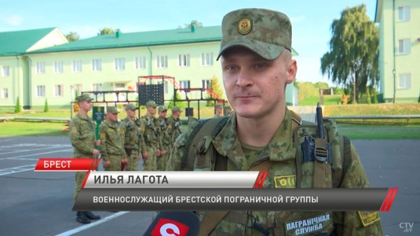 Лучшую тревожную группу среди органов пограничной службы определяют в Бресте Лучшую тревожную группу среди органов пограничной службы определяют в Бресте