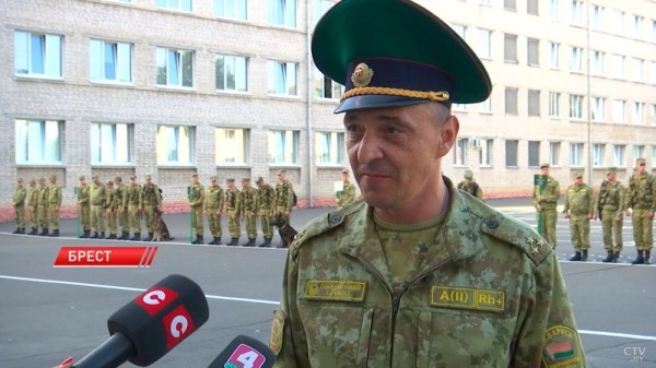 Лучшую тревожную группу среди органов пограничной службы определяют в Бресте Лучшую тревожную группу среди органов пограничной службы определяют в Бресте