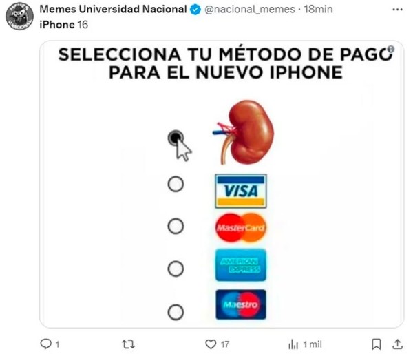 Соцсети очень бурно отреагировали на новый iPhone16 – собрали лучшие шутки