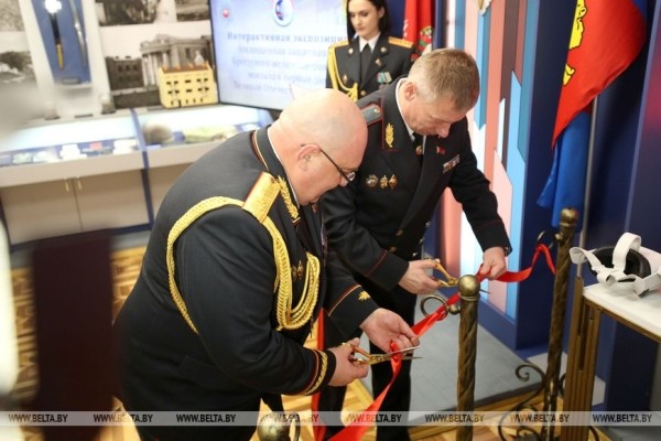 В музее брестской милиции открыли новую интерактивную историческую экспозицию В музее брестской милиции открыли новую интерактивную историческую экспозицию