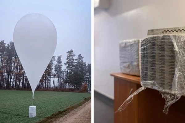 На воздушном шарике: в Польшу прилетела контрабанда из Беларуси На воздушном шарике: в Польшу прилетела контрабанда из Беларуси