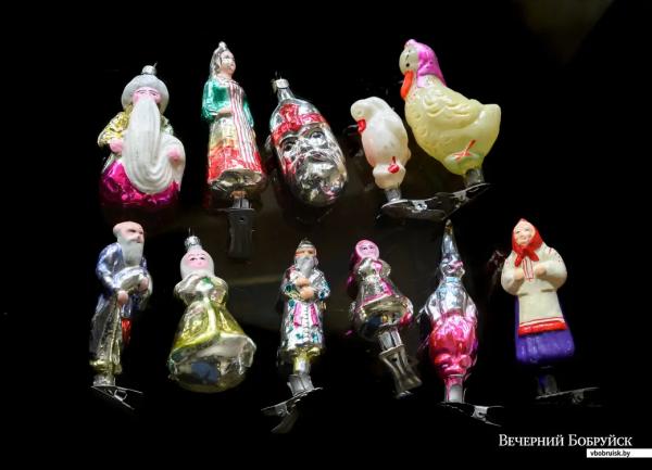 В коллекции белоруски более 2 тысяч новогодних игрушек из времен СССР