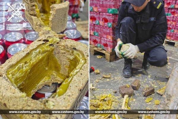 88 кг наркотиков нашли белорусские таможенники в грузовике из Литвы 88 кг наркотиков нашли белорусские таможенники в грузовике из Литвы