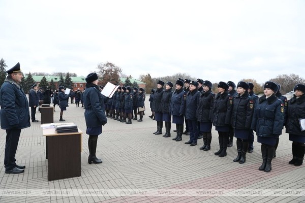 Около 50 молодых прокуроров со всей Беларуси приняли присягу в Брестской крепости Около 50 молодых прокуроров со всей Беларуси приняли присягу в Брестской крепости