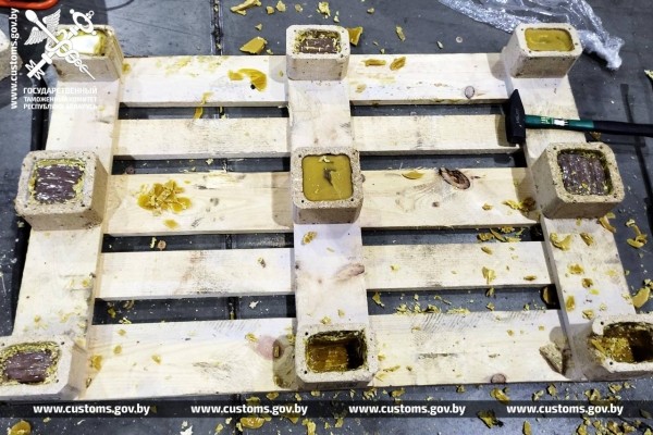 88 кг наркотиков нашли белорусские таможенники в грузовике из Литвы 88 кг наркотиков нашли белорусские таможенники в грузовике из Литвы