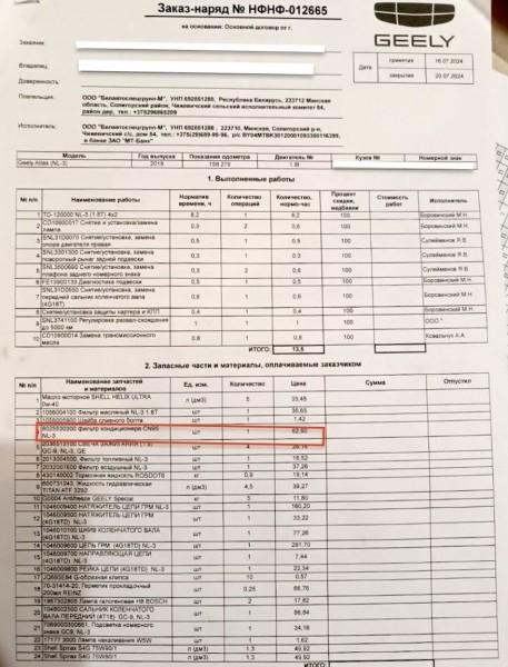 Белорус купил у дилера Geely Atlas с пробегом 156 тыс. км, а на деле оказалось почти 230 тысяч! Как так вышло? Белорус купил у дилера Geely Atlas с пробегом 156 тыс. км, а на деле оказалось почти 230 тысяч! Как так вышло?