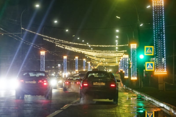 Вечер в новогоднем Бресте — фоторепортаж Вечер в новогоднем Бресте — фоторепортаж