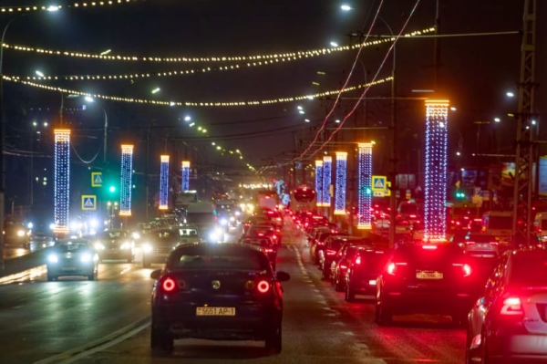 Вечер в новогоднем Бресте — фоторепортаж Вечер в новогоднем Бресте — фоторепортаж