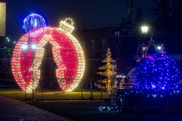 Вечер в новогоднем Бресте — фоторепортаж Вечер в новогоднем Бресте — фоторепортаж
