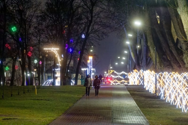 Вечер в новогоднем Бресте — фоторепортаж Вечер в новогоднем Бресте — фоторепортаж