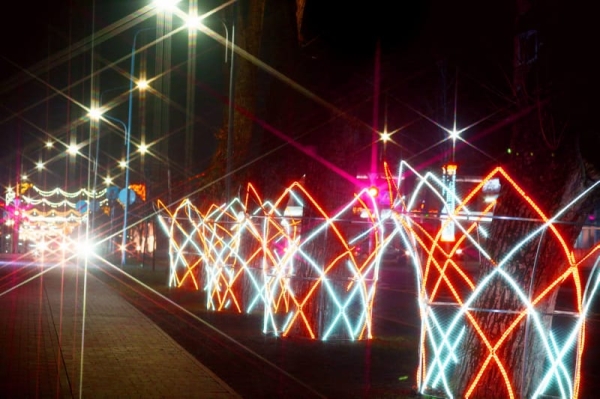 Вечер в новогоднем Бресте — фоторепортаж Вечер в новогоднем Бресте — фоторепортаж