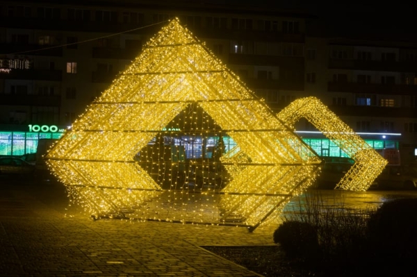 Вечер в новогоднем Бресте — фоторепортаж Вечер в новогоднем Бресте — фоторепортаж