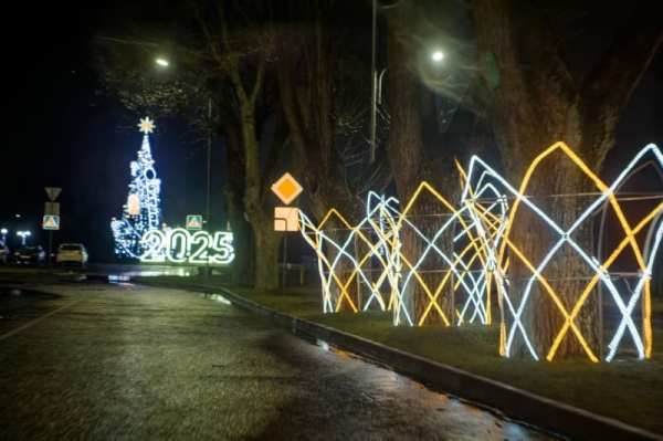 Вечер в новогоднем Бресте — фоторепортаж Вечер в новогоднем Бресте — фоторепортаж