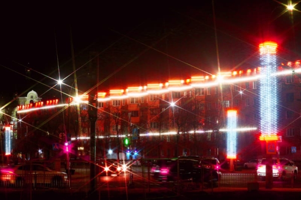 Вечер в новогоднем Бресте — фоторепортаж Вечер в новогоднем Бресте — фоторепортаж