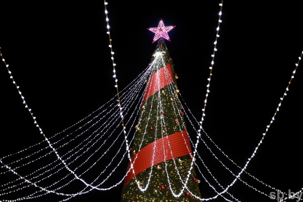 Вечер в новогоднем Бресте — фоторепортаж Вечер в новогоднем Бресте — фоторепортаж
