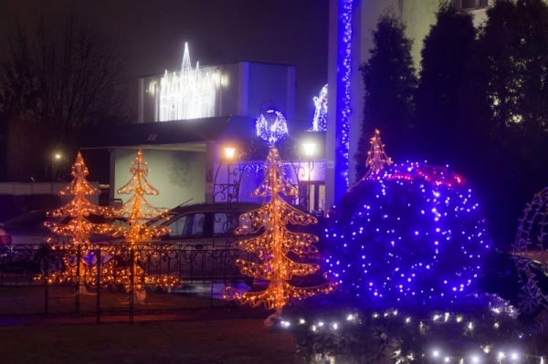Вечер в новогоднем Бресте — фоторепортаж Вечер в новогоднем Бресте — фоторепортаж