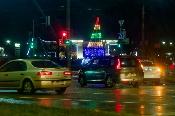 Вечер в новогоднем Бресте — фоторепортаж Вечер в новогоднем Бресте — фоторепортаж