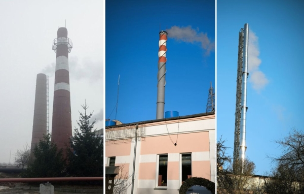 В Бресте осуществляют замену кирпичных дымовых труб на современные металлические В Бресте осуществляют замену кирпичных дымовых труб на современные металлические