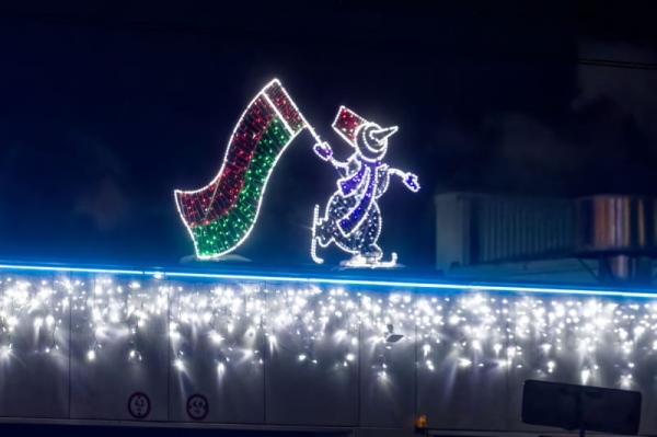 Вечер в новогоднем Бресте — фоторепортаж Вечер в новогоднем Бресте — фоторепортаж