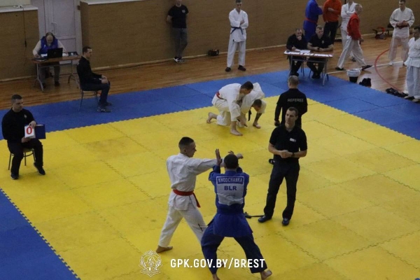 Брестские пограничники — серебряные призеры чемпионата по рукопашному бою