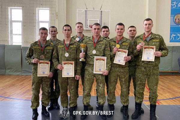 Брестские пограничники — серебряные призеры чемпионата по рукопашному бою