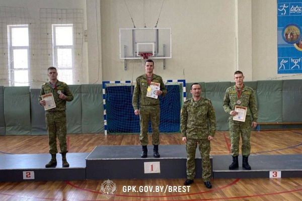 Брестские пограничники — серебряные призеры чемпионата по рукопашному бою