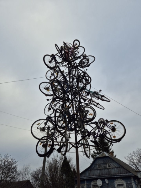 Житель Брестской области украсил свой участок всякой всячиной — посмотрите на это Житель Брестской области украсил свой участок всякой всячиной — посмотрите на это