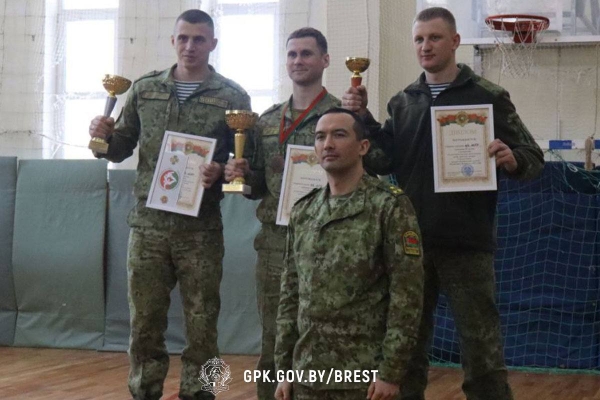 Брестские пограничники — серебряные призеры чемпионата по рукопашному бою