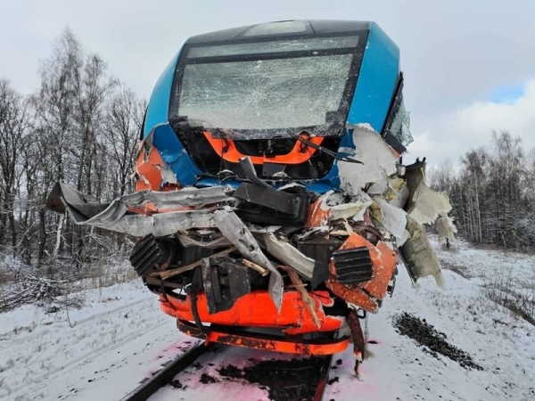 Фура была зарегистрирована в Брестской области. Грузовик из Беларуси попал под поезд в России Фура была зарегистрирована в Брестской области. Грузовик из Беларуси попал под поезд в России