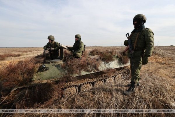 Командно-штабное учение с участием военнообязанных проходит в Барановичском районе Командно-штабное учение с участием военнообязанных проходит в Барановичском районе