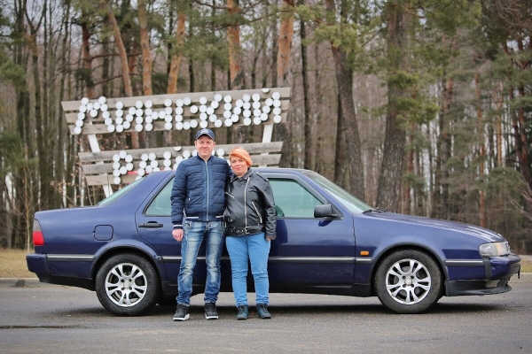 Белорус показал очень редкий Saab 9000 Белорус показал очень редкий Saab 9000