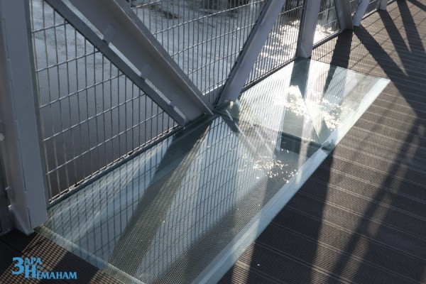 Как выглядит самый длинный подвесной мост в Беларуси после ремонта