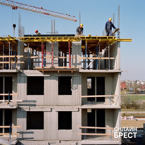 В Жабинке начали строить еще одну многоэтажку с квартирами для очередников из Бреста В Жабинке начали строить еще одну многоэтажку с квартирами для очередников из Бреста