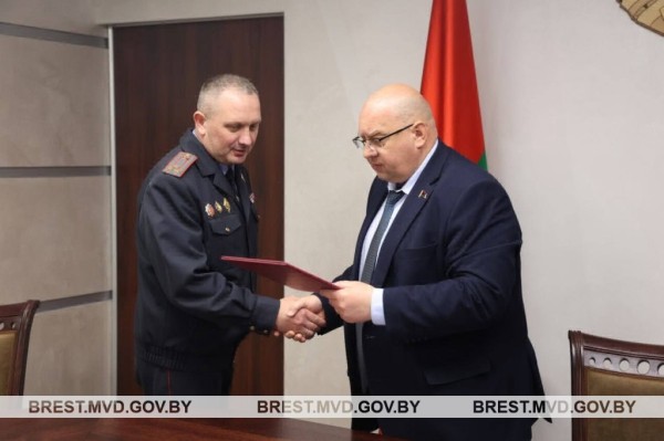 Андрей Студеничник — новый заместитель начальника УВД Брестского облисполкома Андрей Студеничник — новый заместитель начальника УВД Брестского облисполкома