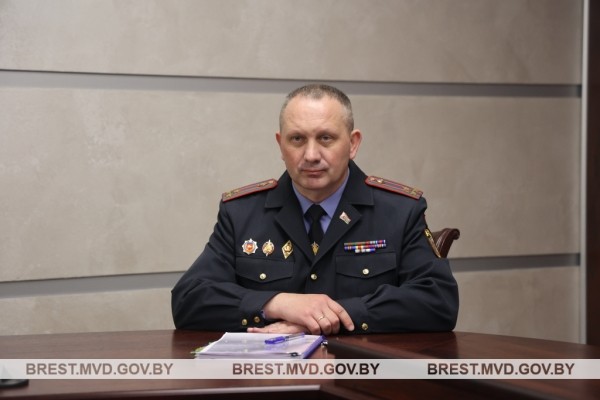Андрей Студеничник — новый заместитель начальника УВД Брестского облисполкома Андрей Студеничник — новый заместитель начальника УВД Брестского облисполкома