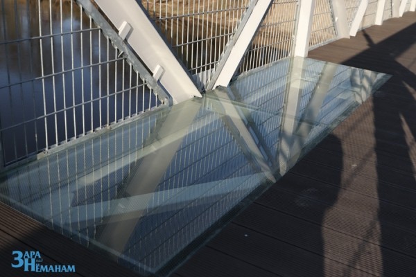 Как выглядит самый длинный подвесной мост в Беларуси после ремонта