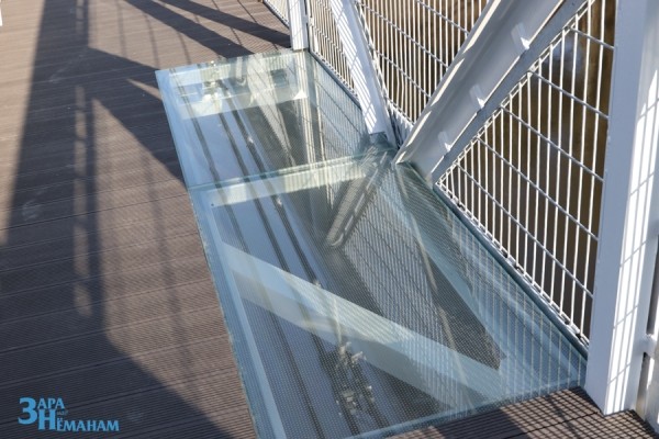 Как выглядит самый длинный подвесной мост в Беларуси после ремонта