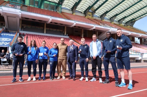 Необычные гости: Кремлёв и Тарасов в гостях у брестского «Динамо» Необычные гости: Кремлёв и Тарасов в гостях у брестского «Динамо»