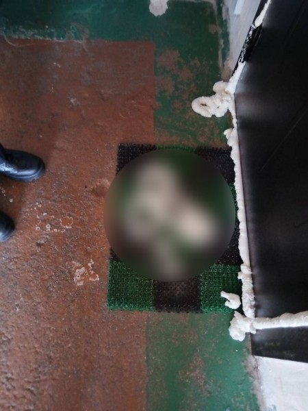 Запенили входную дверь в квартиру соседки в отместку за заявление в милицию на родственницу — подробности истории