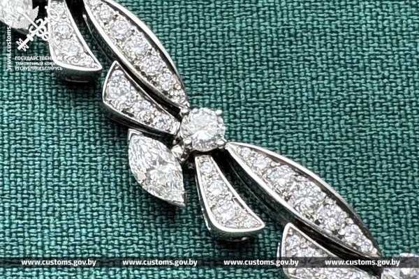 Мужчина попытался провезти в Беларусь ожерелье за 420 тысяч Мужчина попытался провезти в Беларусь ожерелье за 420 тысяч