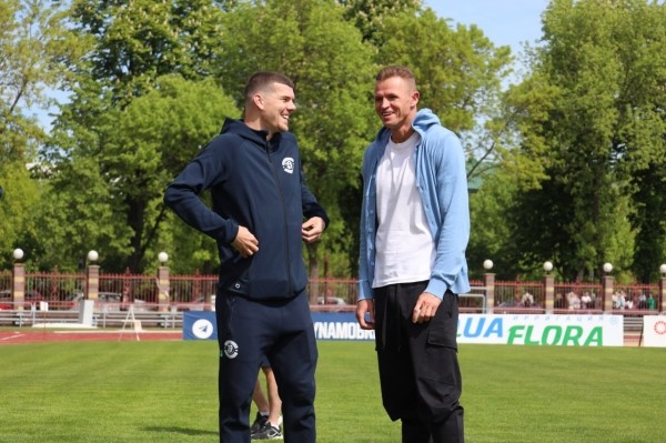 Необычные гости: Кремлёв и Тарасов в гостях у брестского «Динамо» Необычные гости: Кремлёв и Тарасов в гостях у брестского «Динамо»